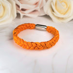 Seidenarmband Orange